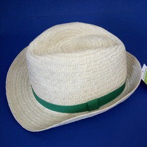 🌸St. Patricks Day Green Tan Fedora Party Hat